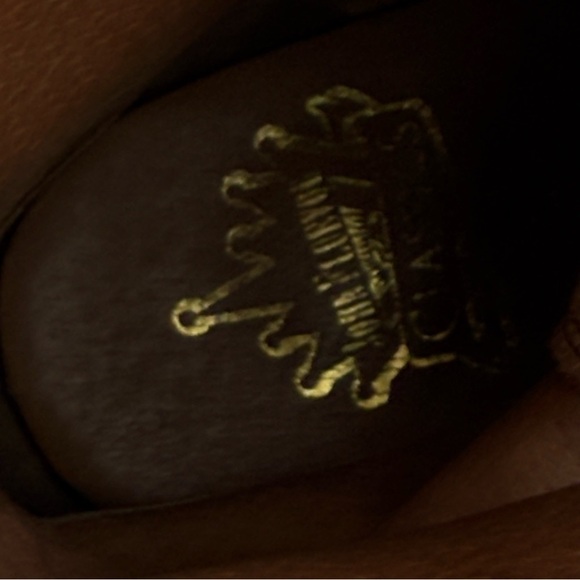 John Fluevog Tall Angels Bill Black Patent leather 12 Eye Combat Boots - Picture 12 of 14